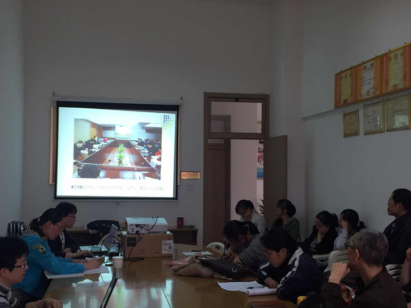 思政教研部召开“两学一做”动员部署会