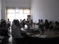 思政教研部观看“四风之害”教育影片