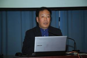 谢必震教授应邀作“中日关系中的钓鱼岛问题” 专题讲座