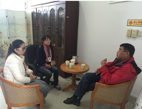 广西柳州职业技术学院思政部主任到我系部参观交流